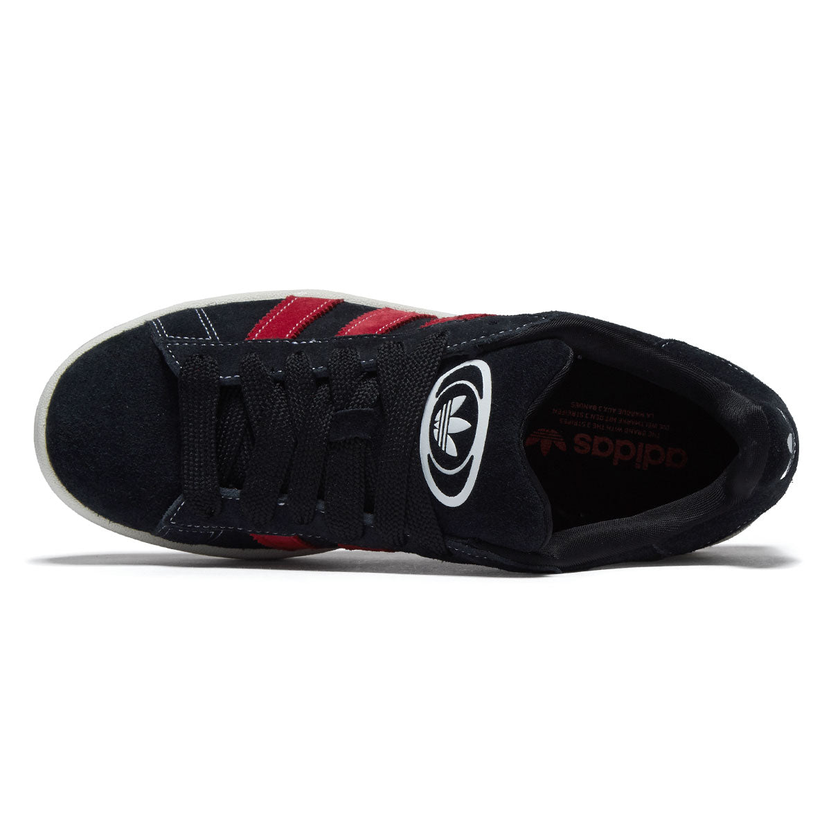 Adidas Campus 00s Shoes - Core Black/Team Victory Red/Off White image 3