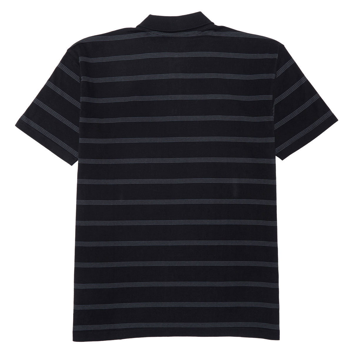 Dickies Skate Temp-IQ Christainburg Polo Shirt - Black Tonal Tri Stripe image 3