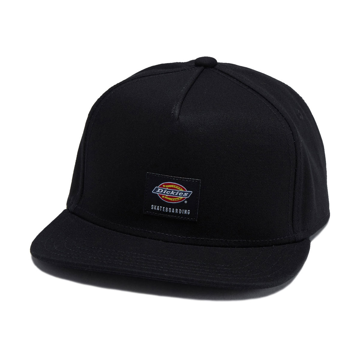 Dickies Skate Mid Flat Brim Hat - Black image 1