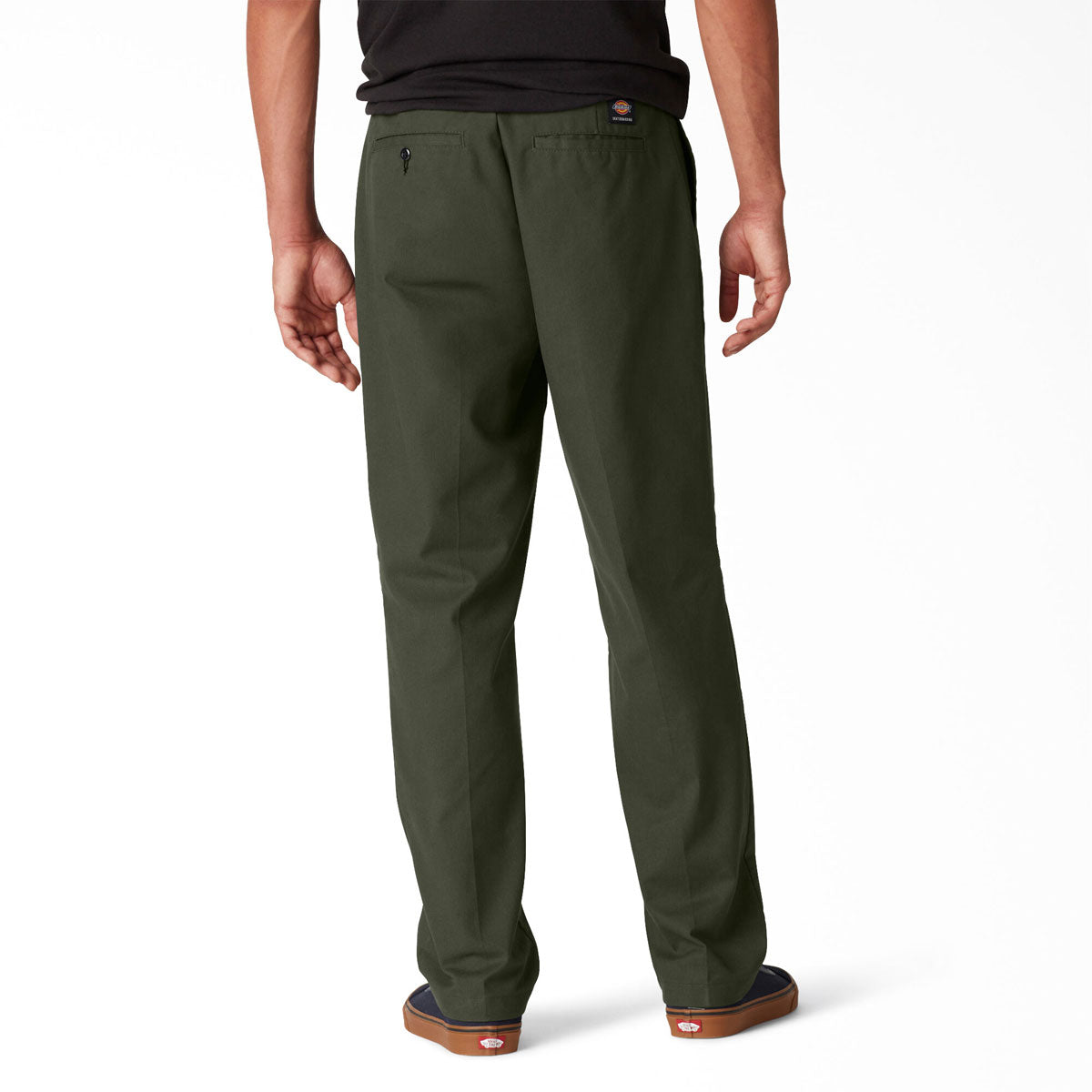 Dickies Slim Straight Twill Skate Pants - Olive Green 2025 image 2