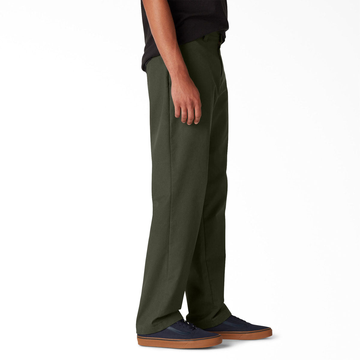 Dickies Slim Straight Twill Skate Pants - Olive Green 2025 image 3