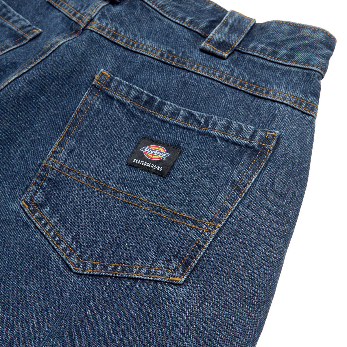 Dickies Mike Anderson Denim Jeans - Stonewashed Indigo Blue image 5