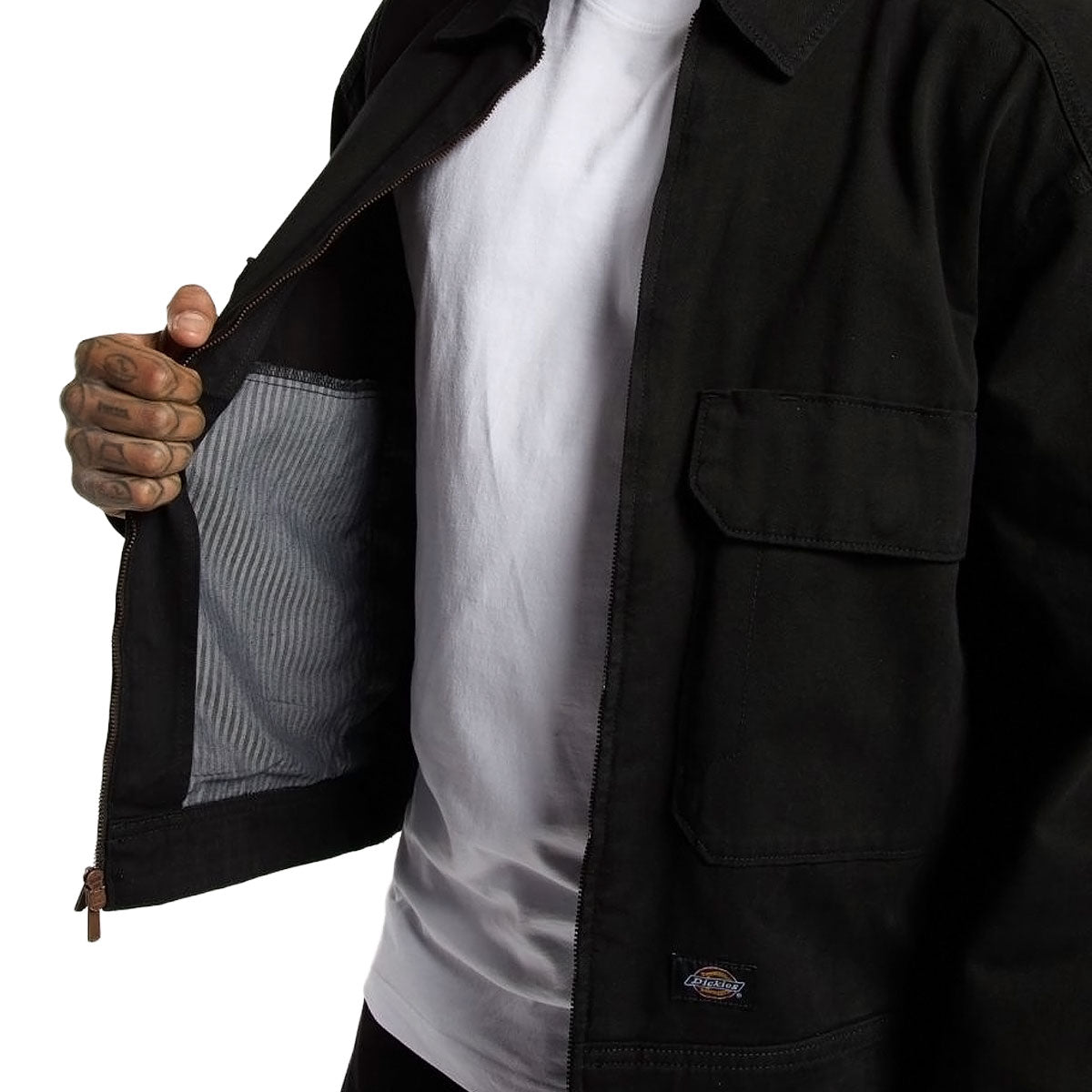 Dickies Fort Smith Trucker Jacket - Black image 4