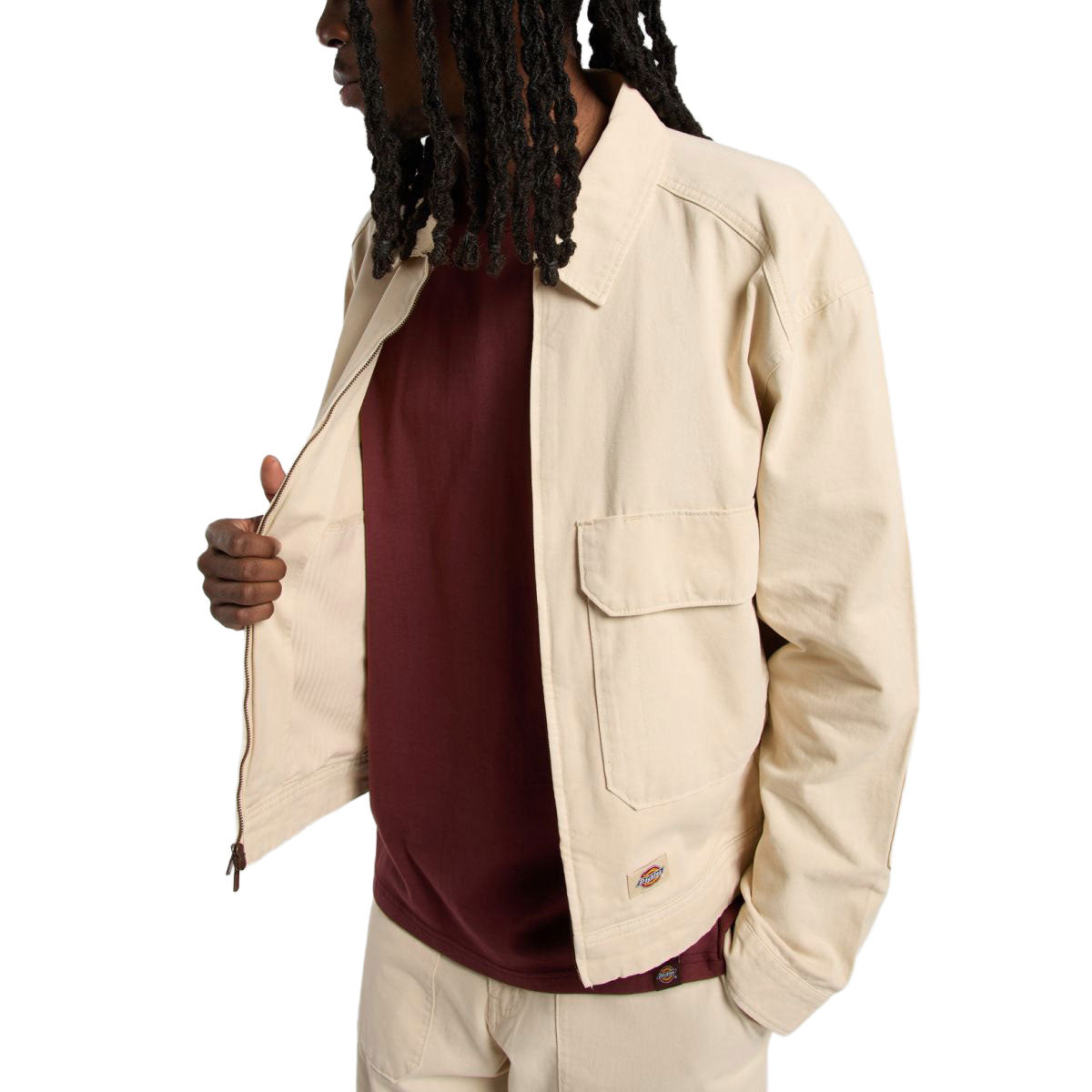 Dickies Fort Smith Trucker Jacket - Wood Ash image 5