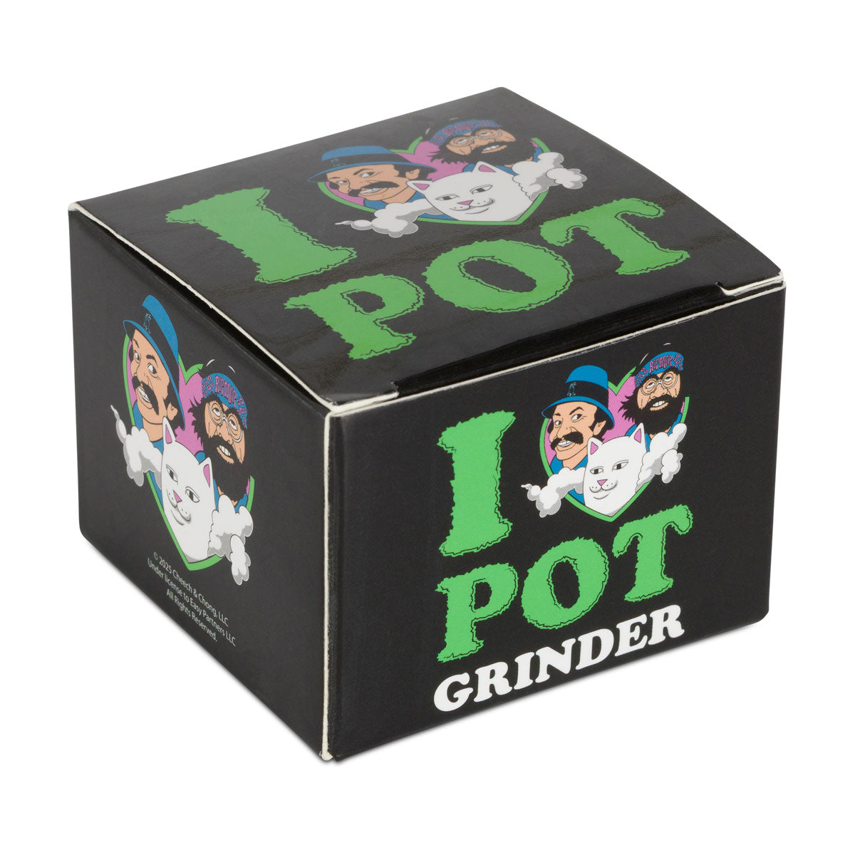 RIPNDIP x Cheech & Chong I Love Pot Grinder - Black image 4