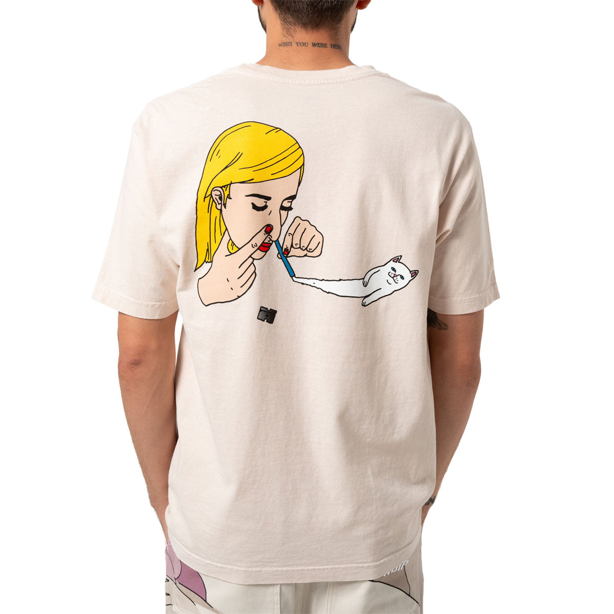 RIPNDIP Coconerm T-Shirt - Natural image 4