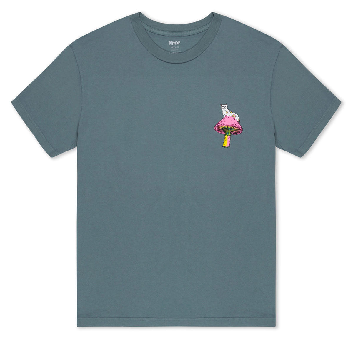 RIPNDIP Psychedelic T-Shirt - Light Charcoal image 2
