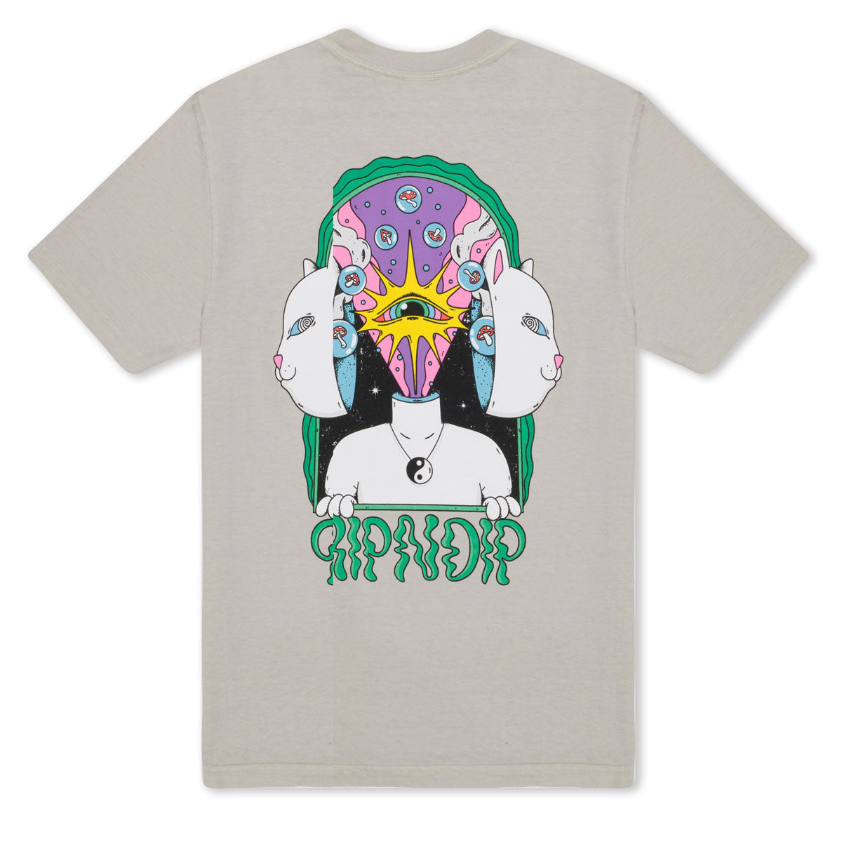 RIPNDIP Mind Games T-Shirt - Sand image 1