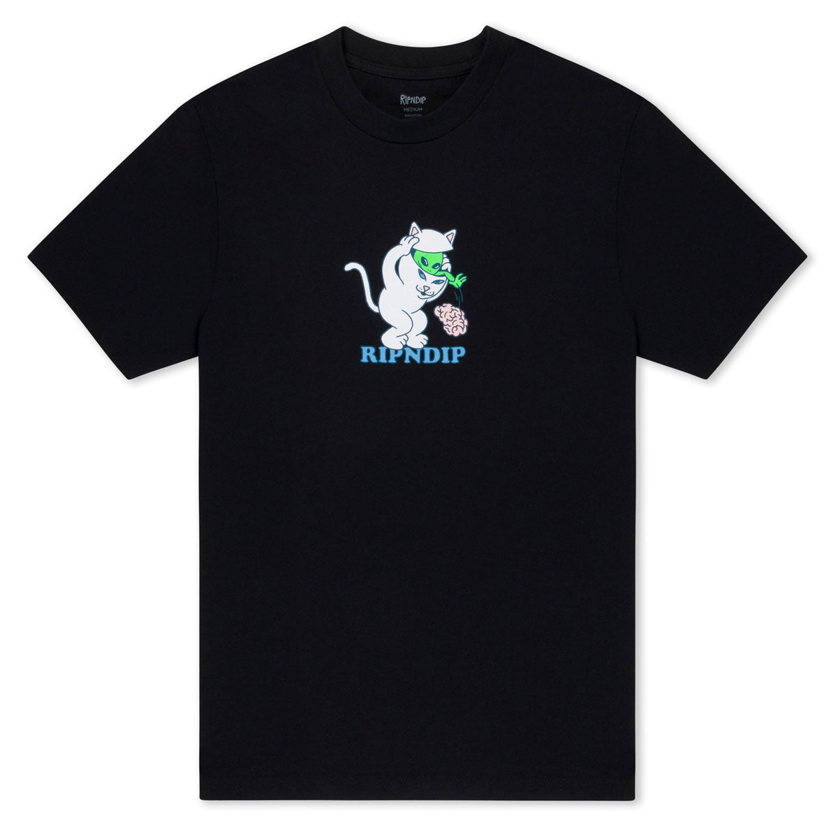 RIPNDIP Brain Dead T-Shirt - Black image 1