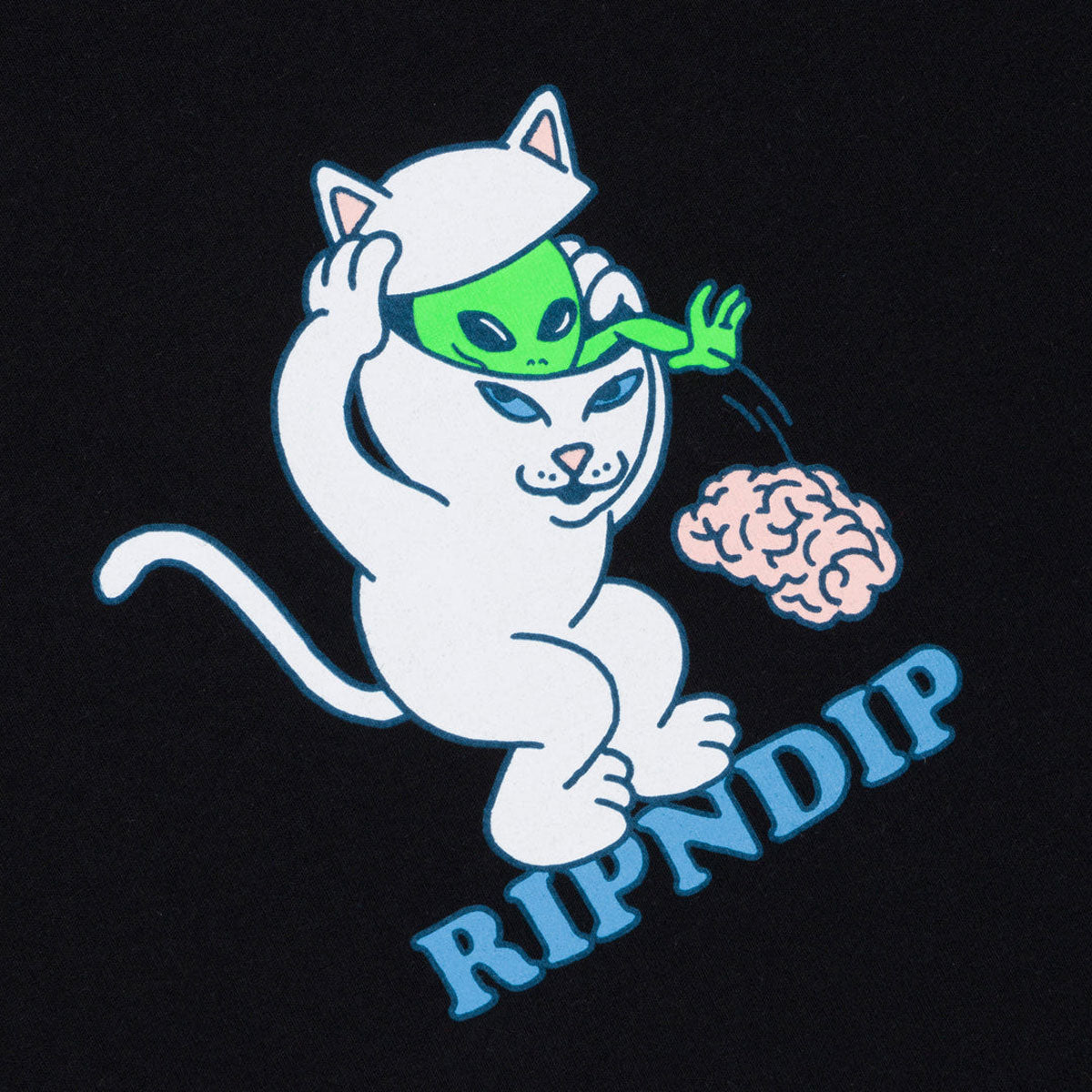 RIPNDIP Brain Dead T-Shirt - Black image 2