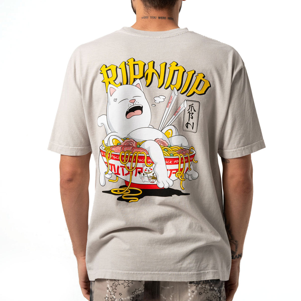 RIPNDIP Noodle Nerm T-Shirt - Sand image 5
