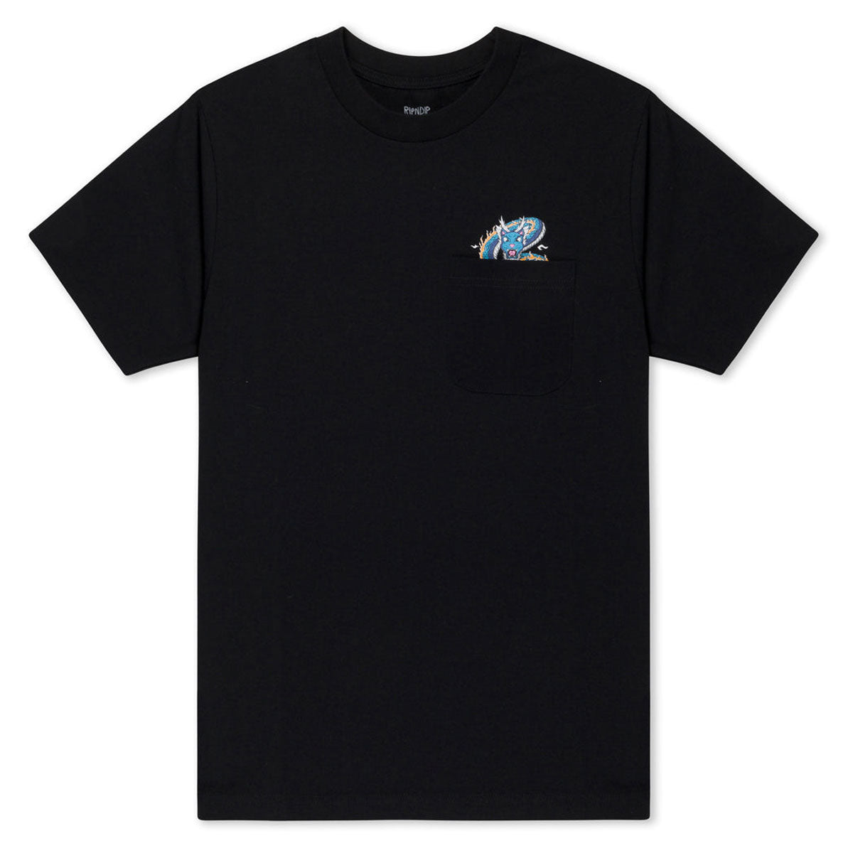 RIPNDIP Shen Nerm Pocket T-Shirt - Black image 1