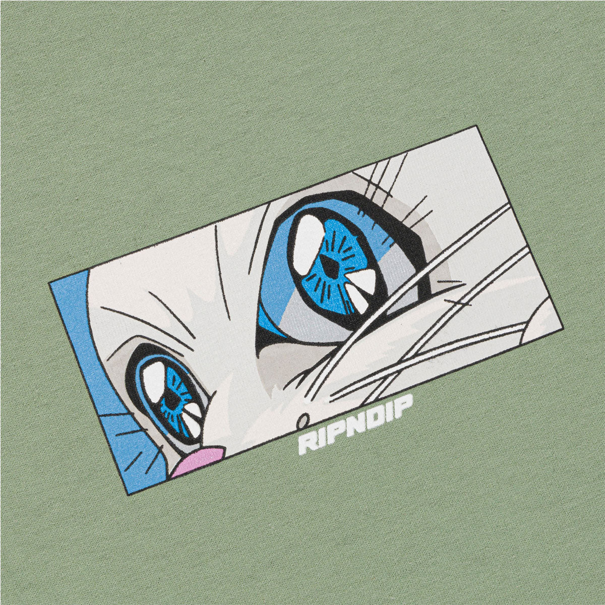 RIPNDIP Metal Claw T-Shirt - Dusty Olive image 2