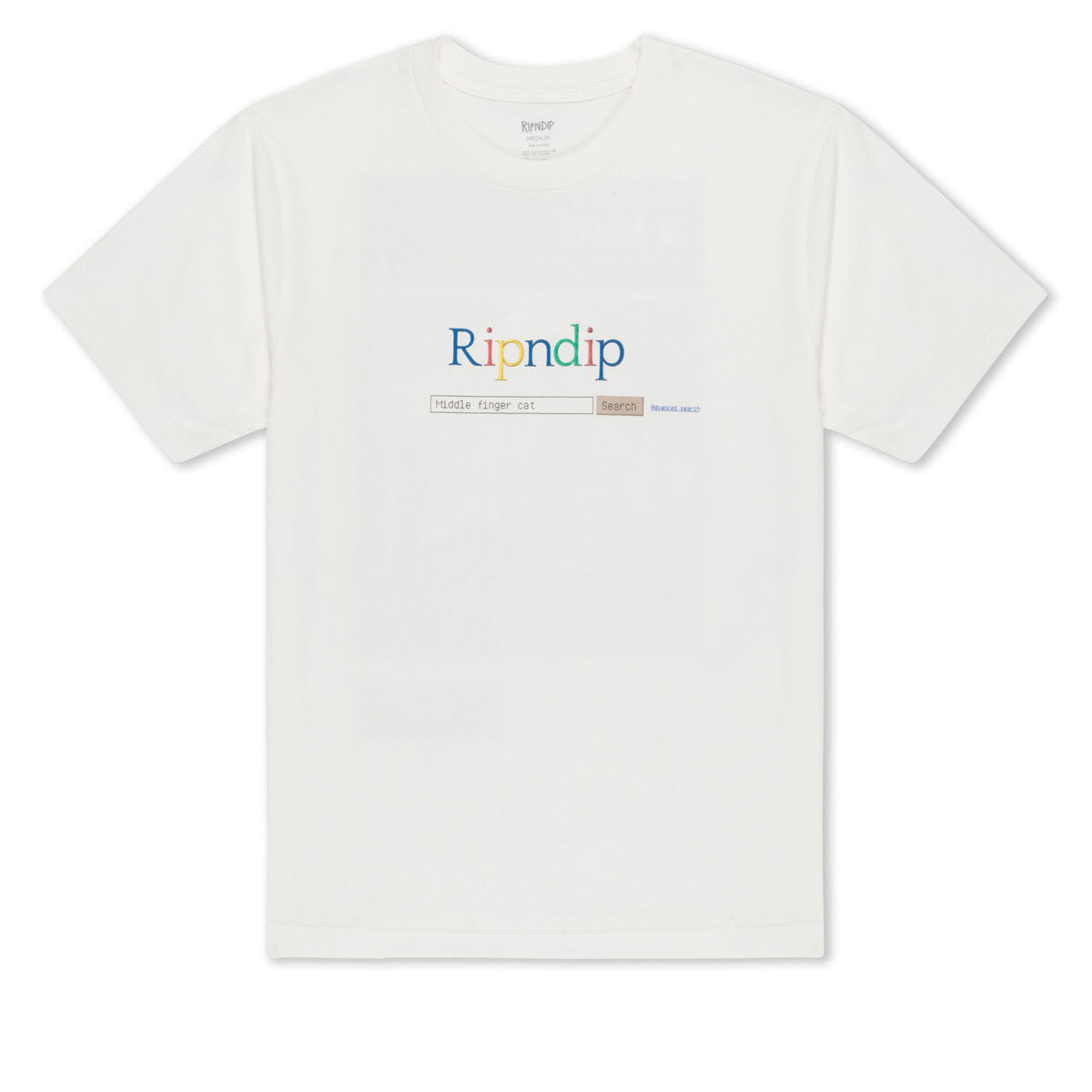 RIPNDIP A Bird T-Shirt - Bone image 2