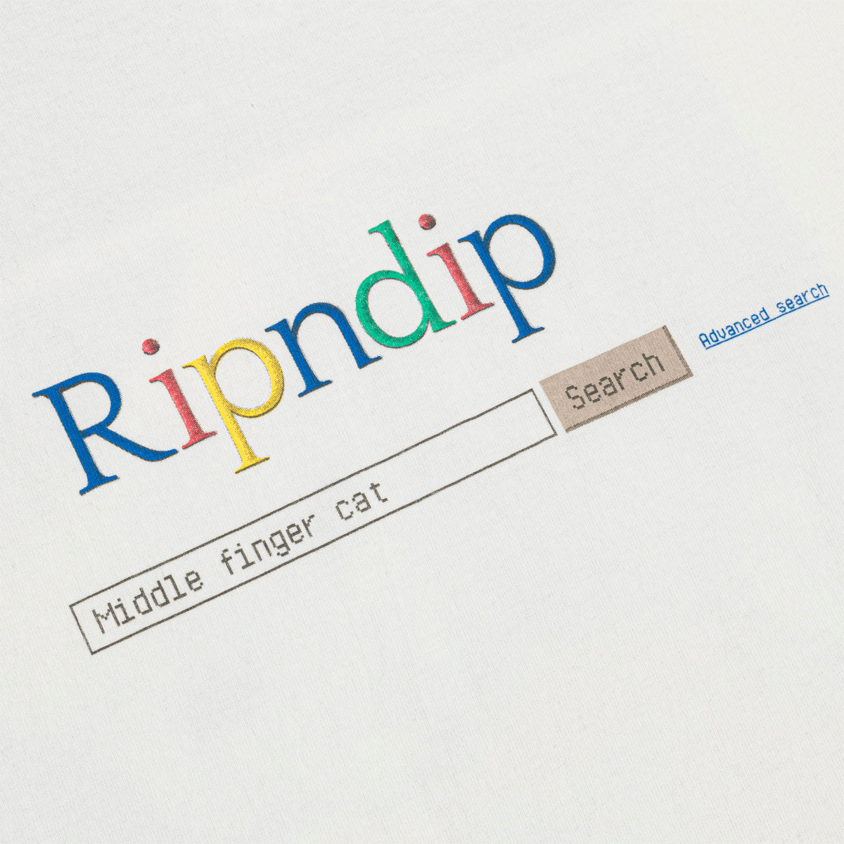 RIPNDIP A Bird T-Shirt - Bone image 3