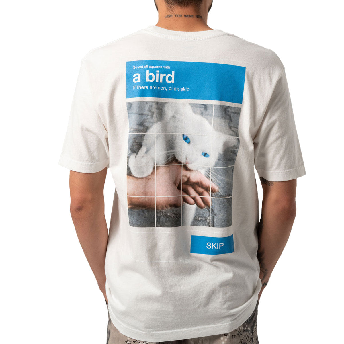 RIPNDIP A Bird T-Shirt - Bone image 5