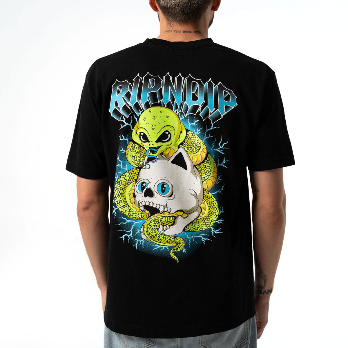 RIPNDIP Skull And Bones T-Shirt - Black image 4