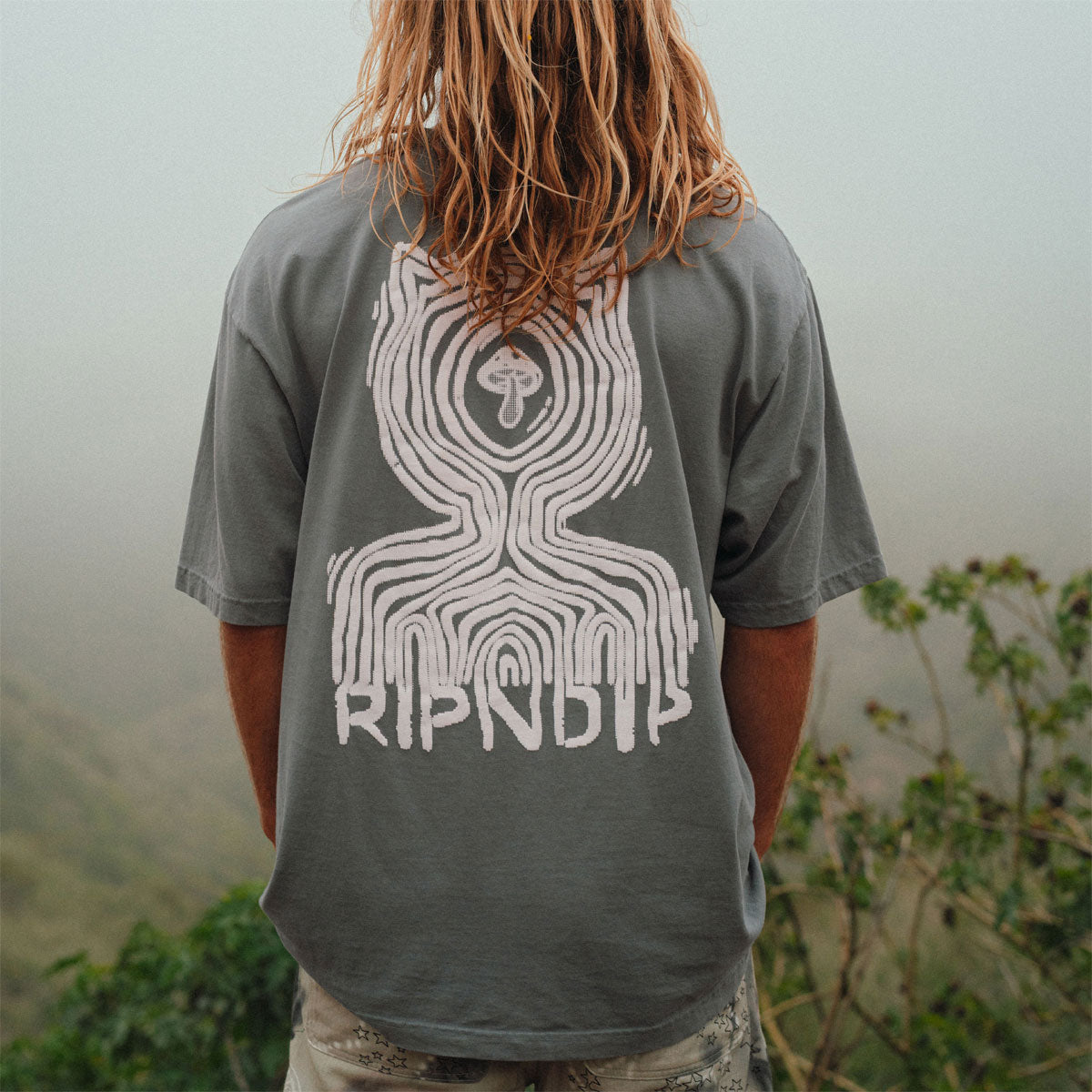 RIPNDIP Ctrl T-Shirt - Charcoal image 4