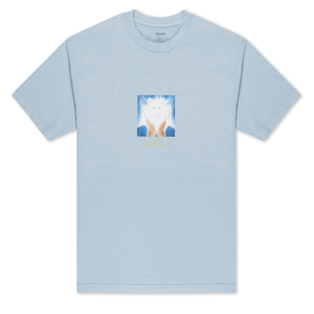 RIPNDIP Nerm In The Clouds T-Shirt - Powder Blue image 1