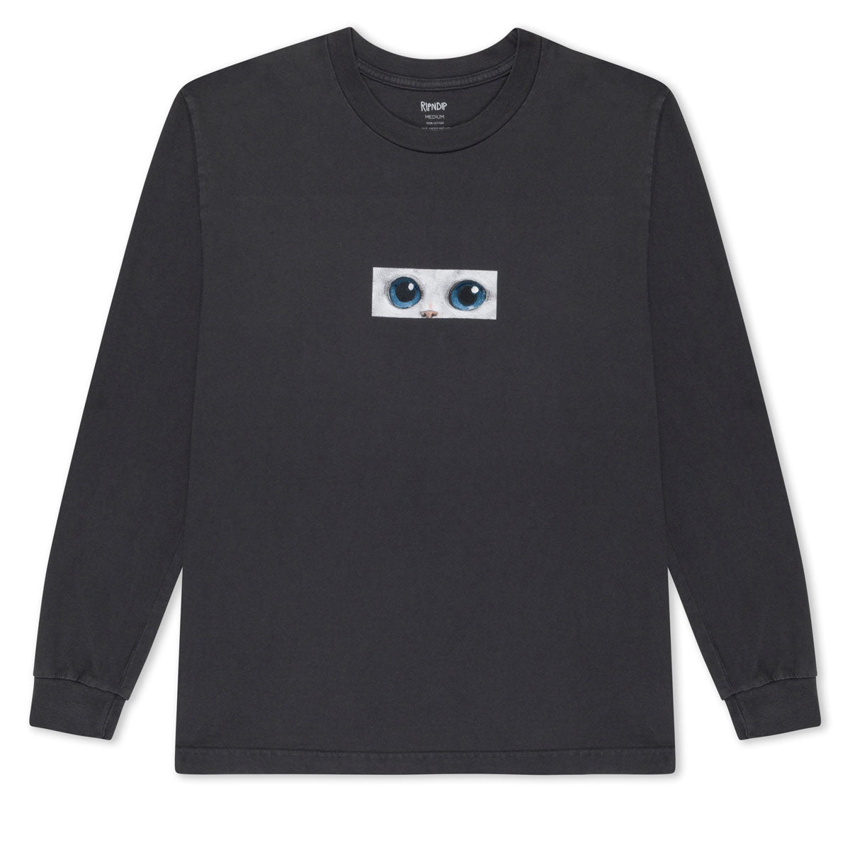 RIPNDIP Find Out Long Sleeve T-Shirt - Charcoal image 1