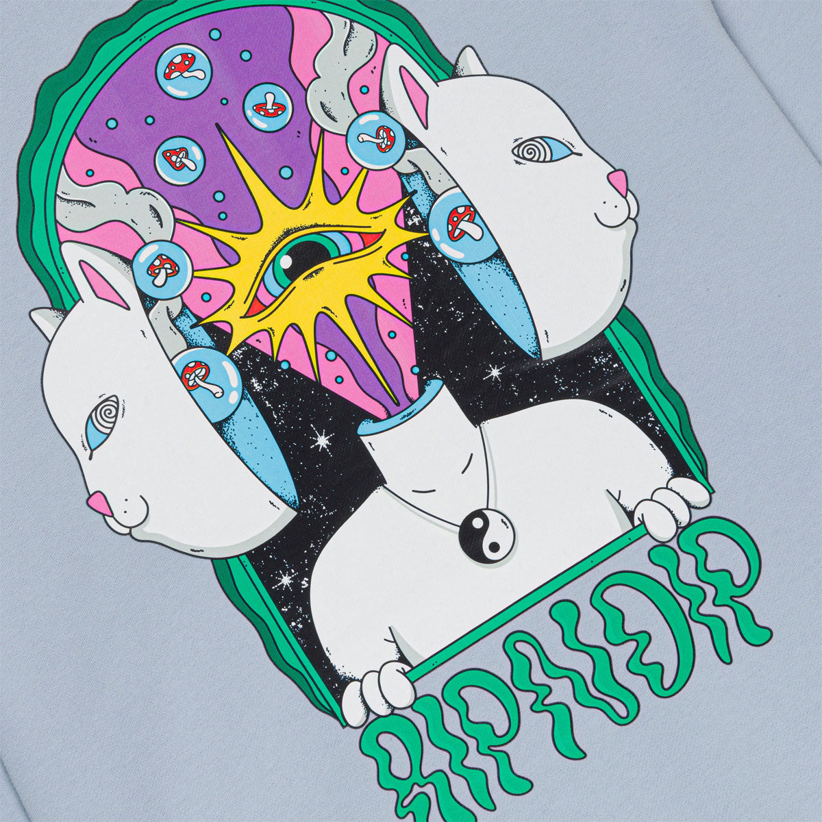 RIPNDIP Mind Games Hoodie - Powder Blue image 4