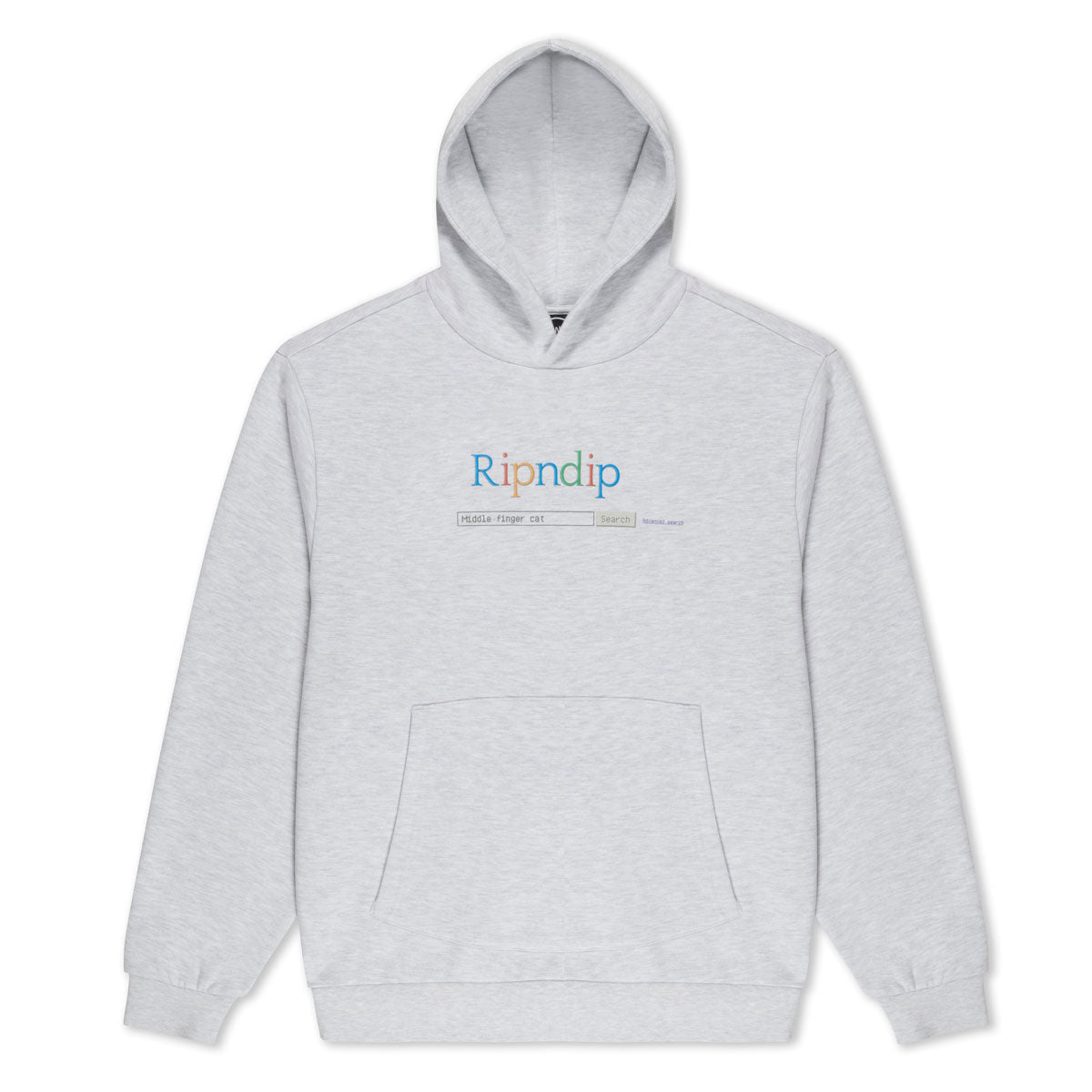 RIPNDIP A Bird Hoodie - Ash Heather image 1