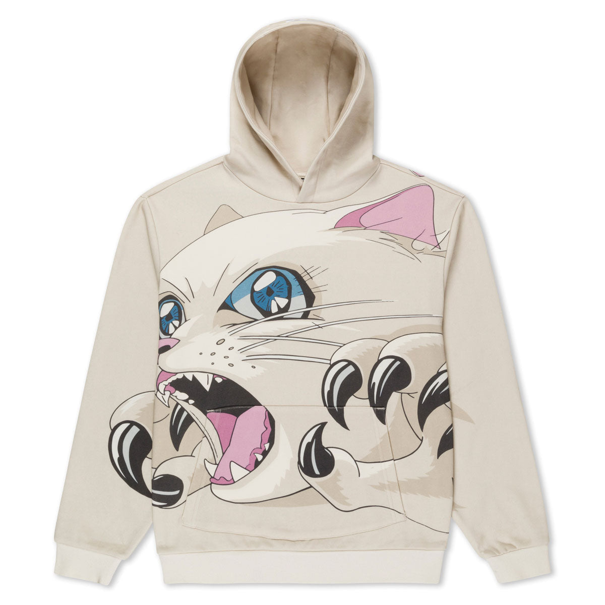 RIPNDIP Metal Claw Hoodie - Bone image 1