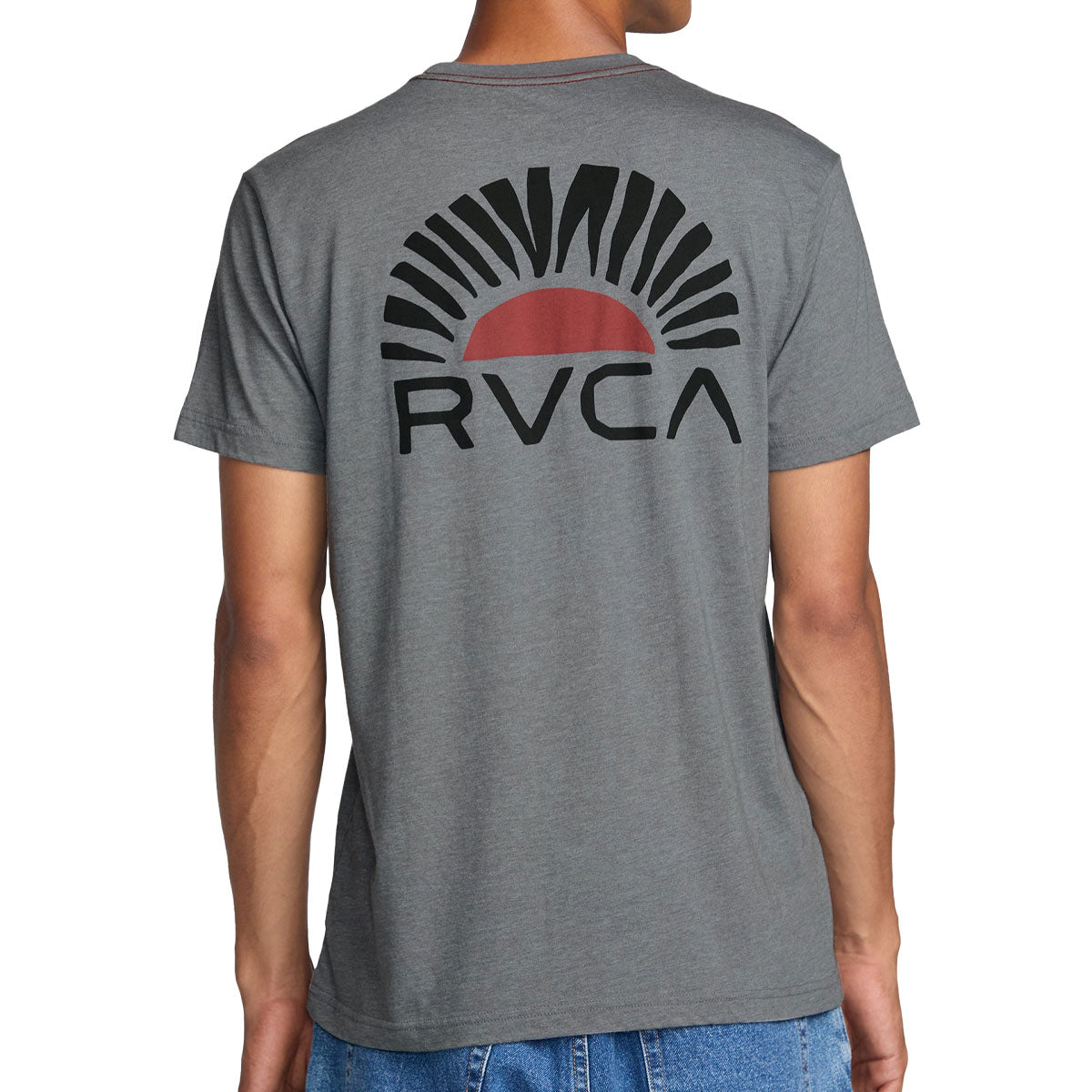 RVCA Rise Cut T-Shirt - Smoke image 4