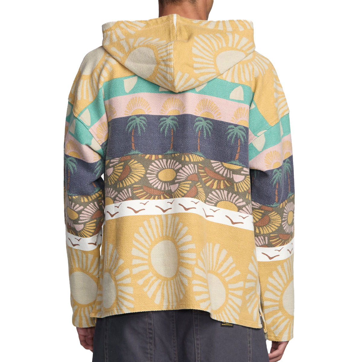 RVCA Exotica Poncho Hoodie - Multi image 2