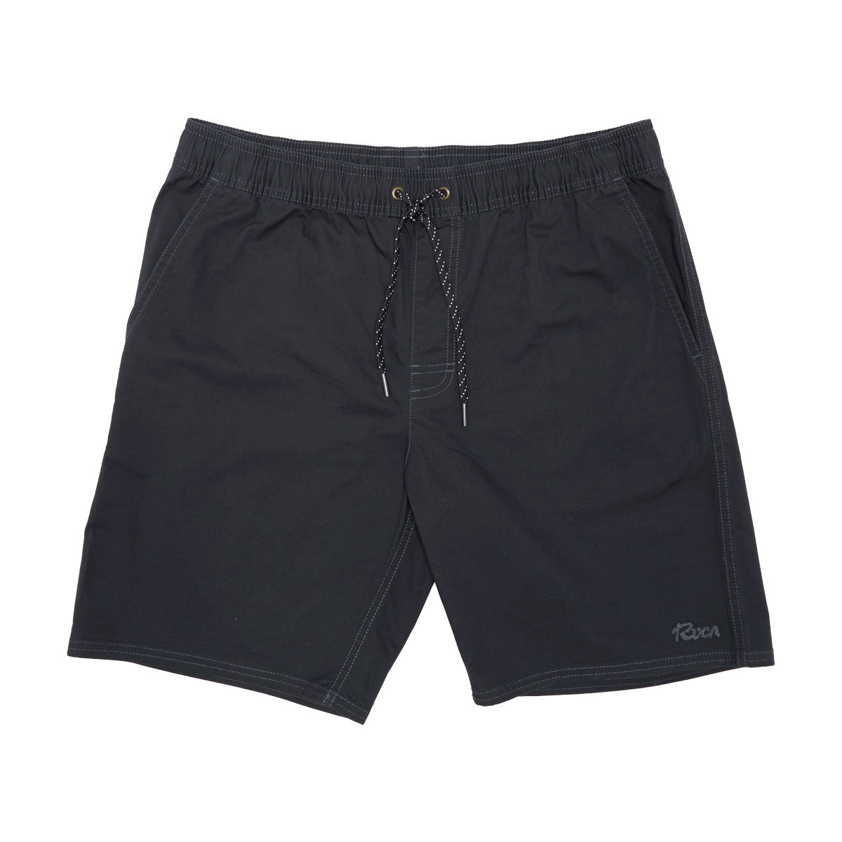RVCA Weekend Elastic 2 19 Shorts - Pirate Black image 1