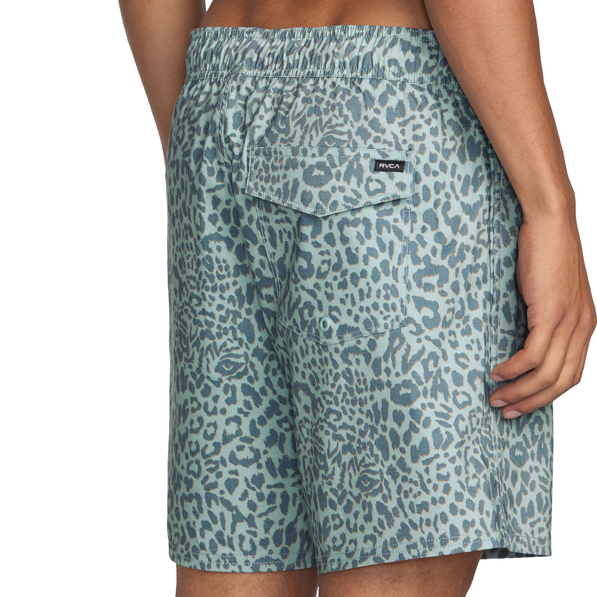 RVCA Barnes Elastic 17 Boardshorts - Blue Haze image 4