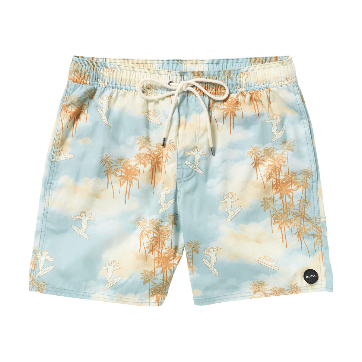 RVCA Perry Elastic 17 Boardshorts - Sky Blue image 1