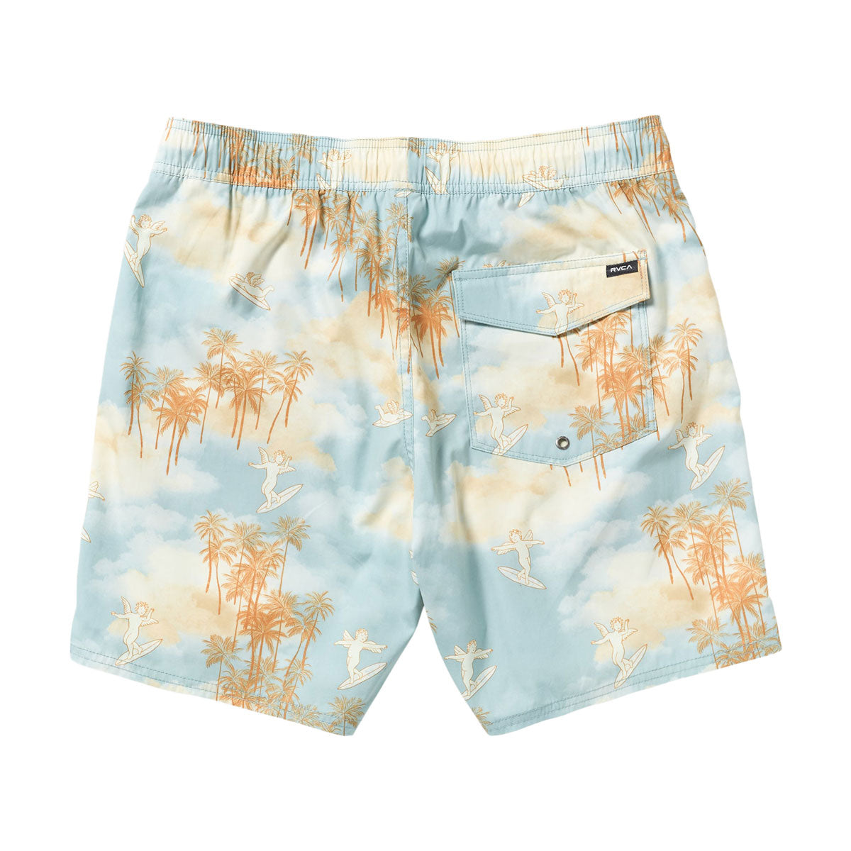 RVCA Perry Elastic 17 Boardshorts - Sky Blue image 2