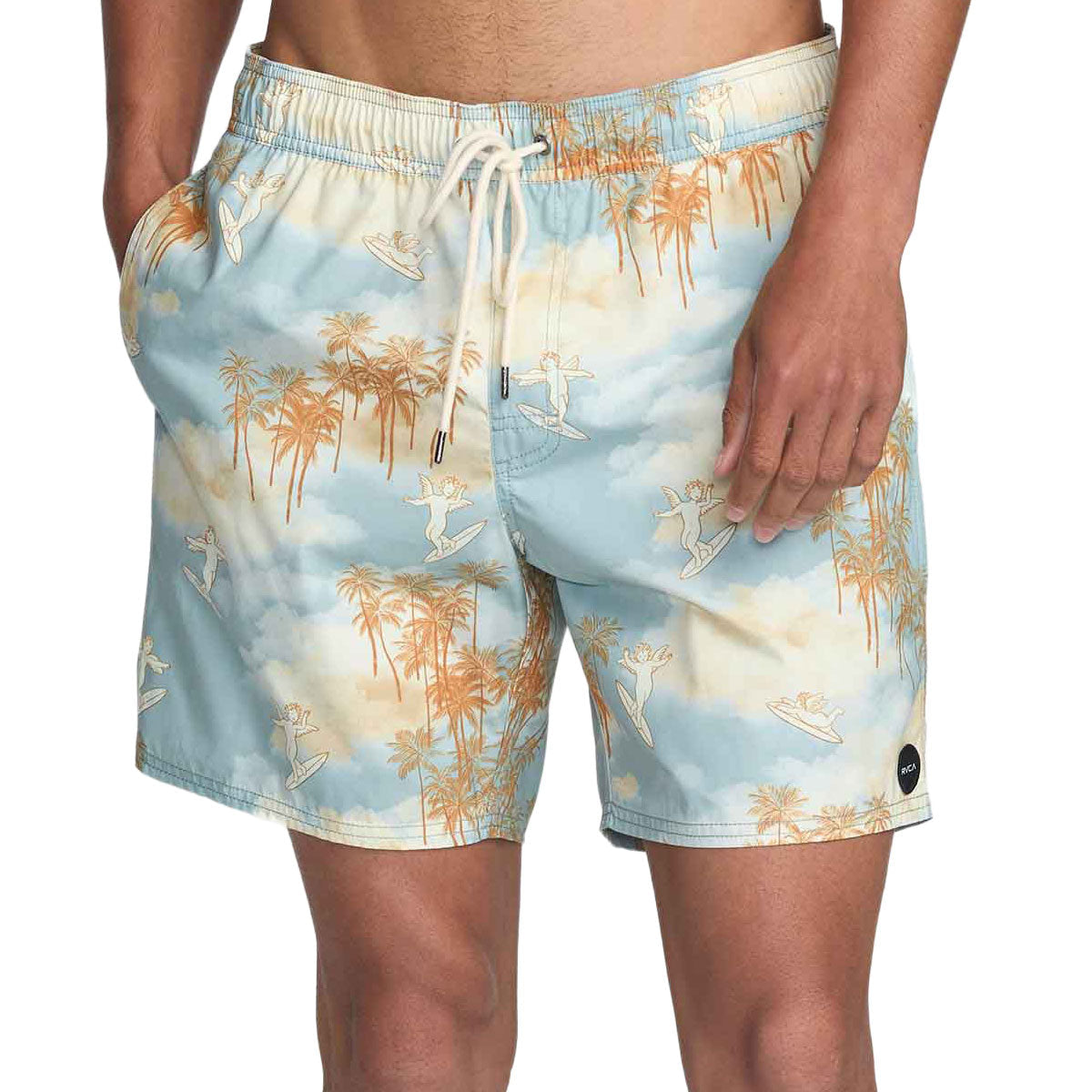 RVCA Perry Elastic 17 Boardshorts - Sky Blue image 5