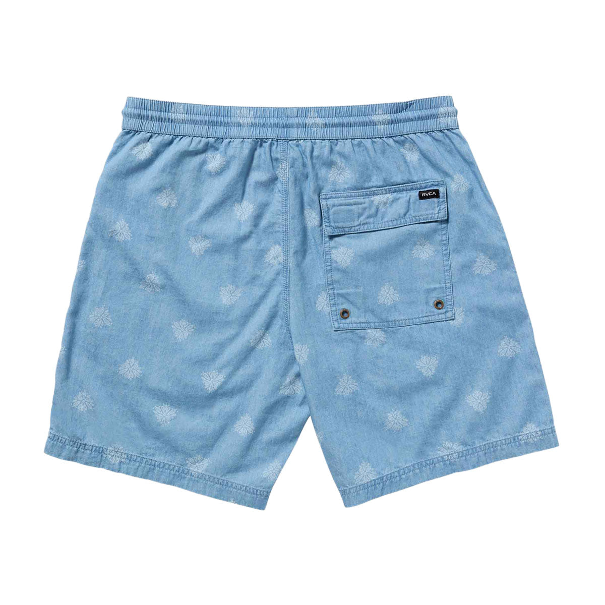 RVCA Escape Elastic Chambray 17 Shorts - Washed Chambray image 2