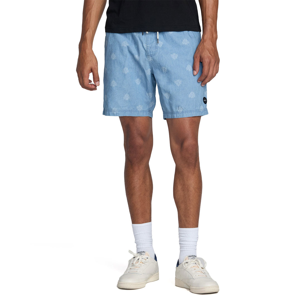 RVCA Escape Elastic Chambray 17 Shorts - Washed Chambray image 4