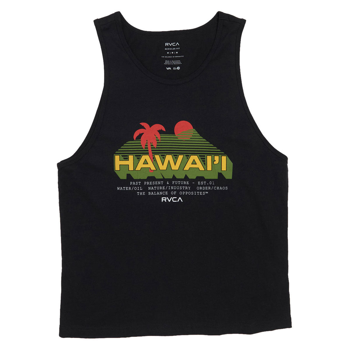 RVCA Timeless Tank Top - Black image 1