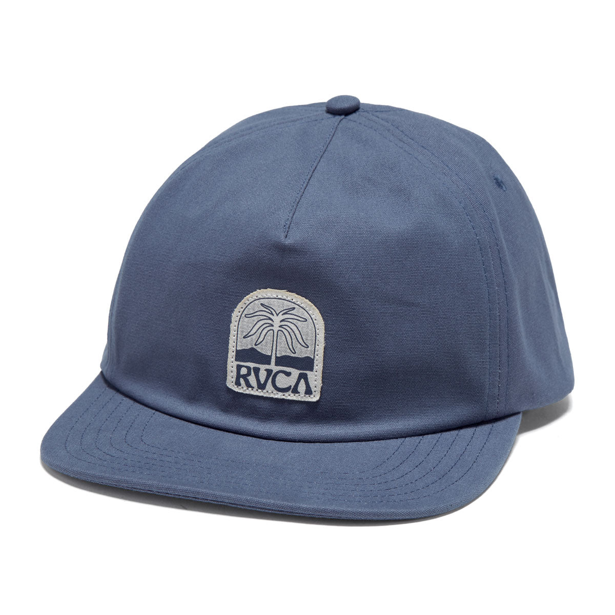 RVCA Trading Post Snapback Hat - Vintage Navy image 1