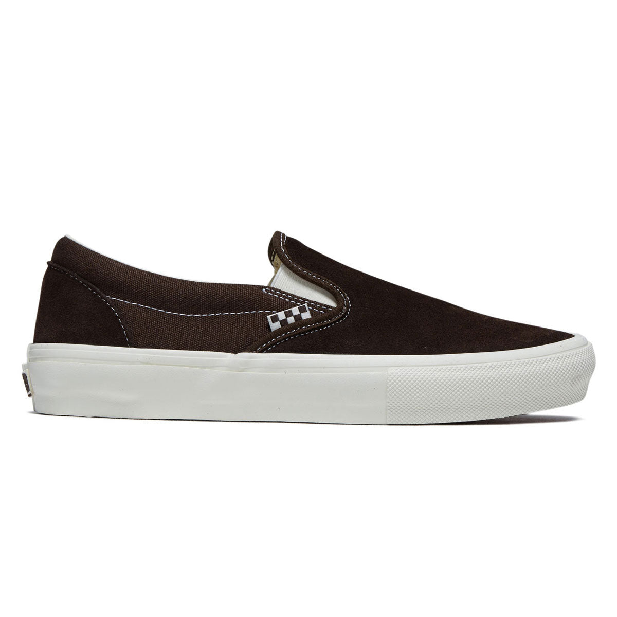 Vans Skate Slip-On Shoes - Chocolate Brown image 1