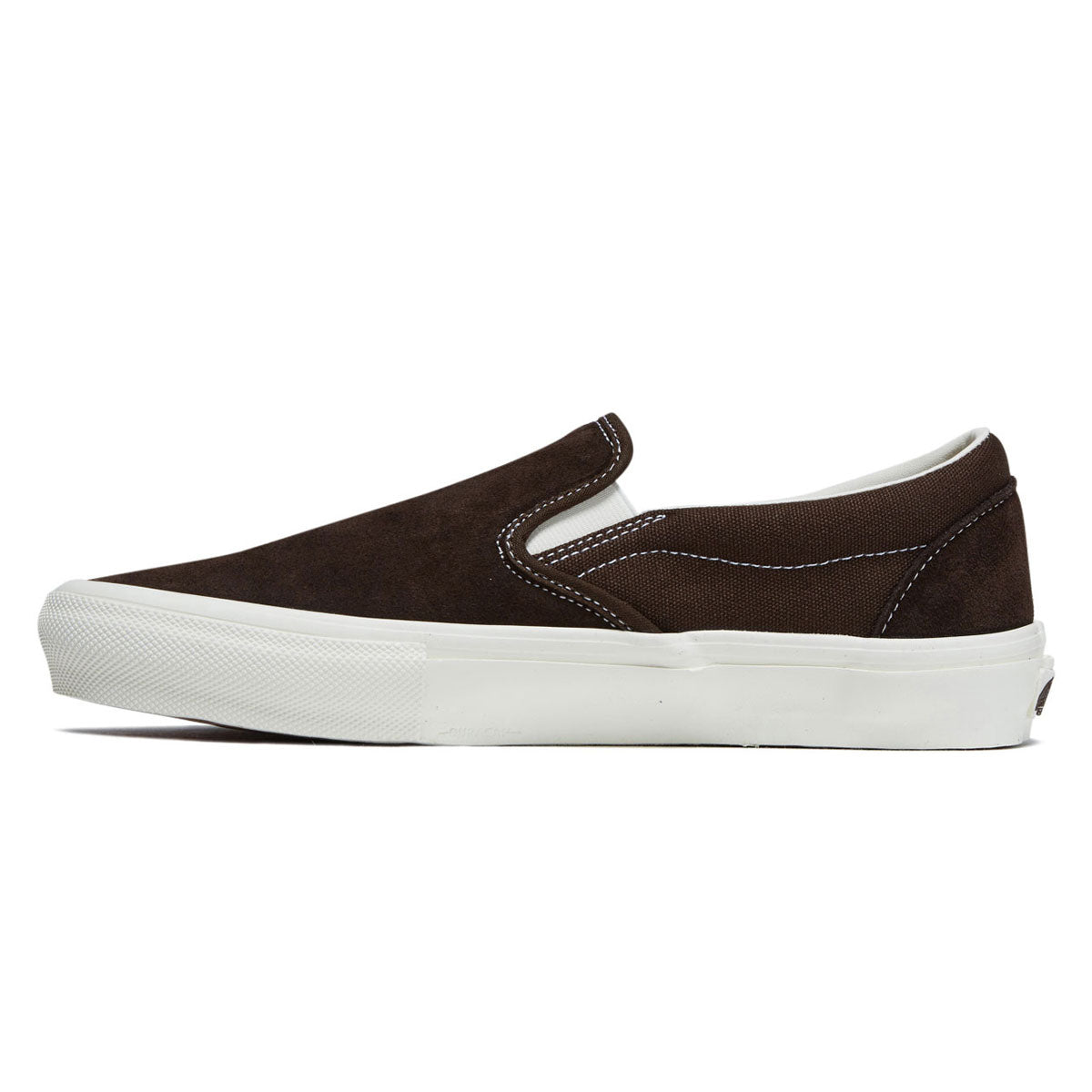 Vans Skate Slip-On Shoes - Chocolate Brown image 2