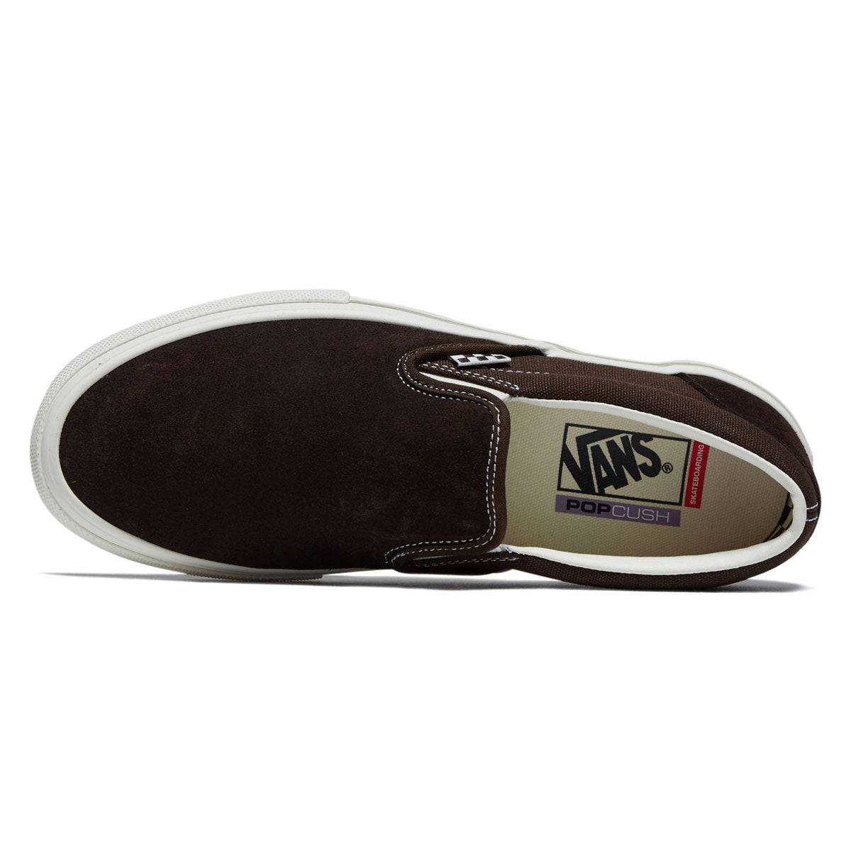 Vans Skate Slip-On Shoes - Chocolate Brown image 3