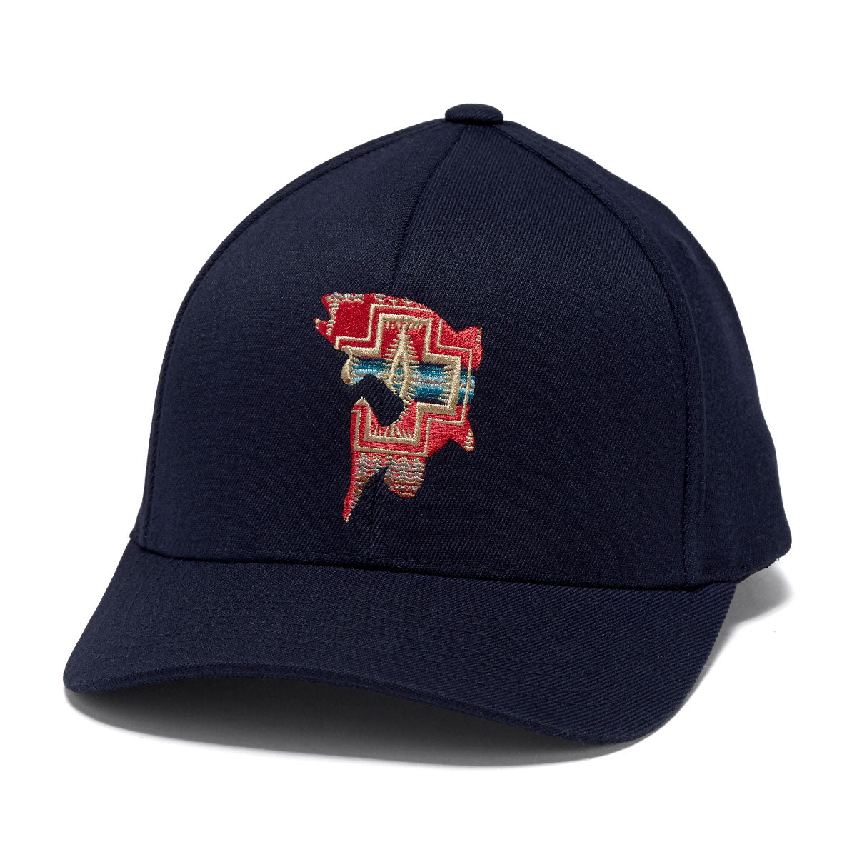 Pendleton Embroidered Hat - Salmon/Navy image 1