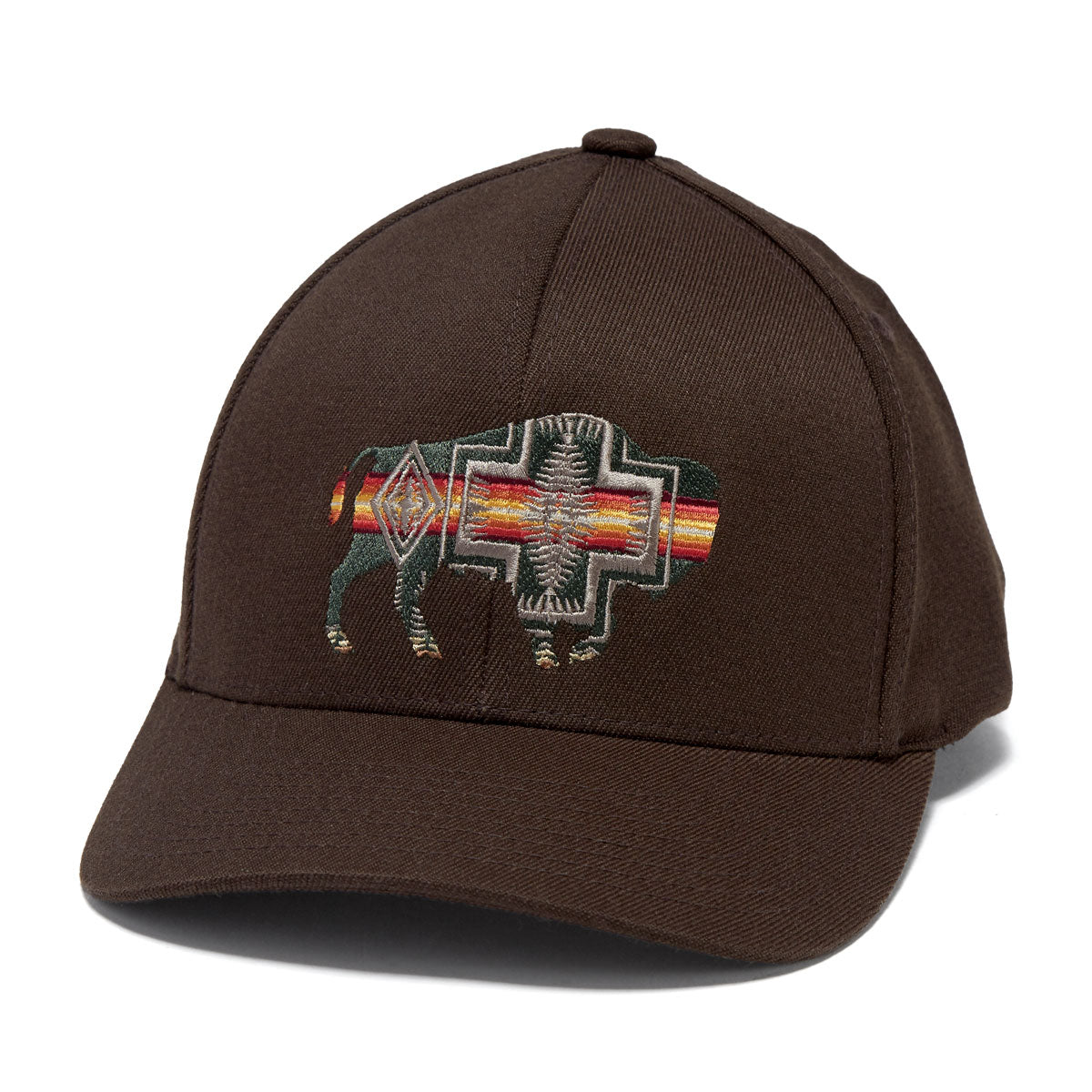 Pendleton Embroidered Hat - Bison/Dark Brown image 1