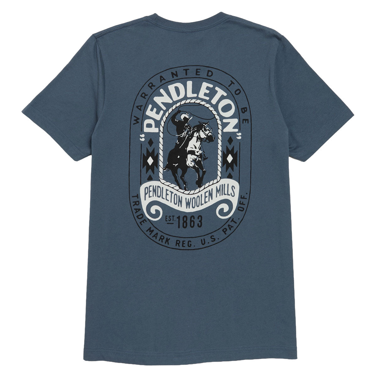 Pendleton Wild West T-Shirt - Vintage Navy/White image 1