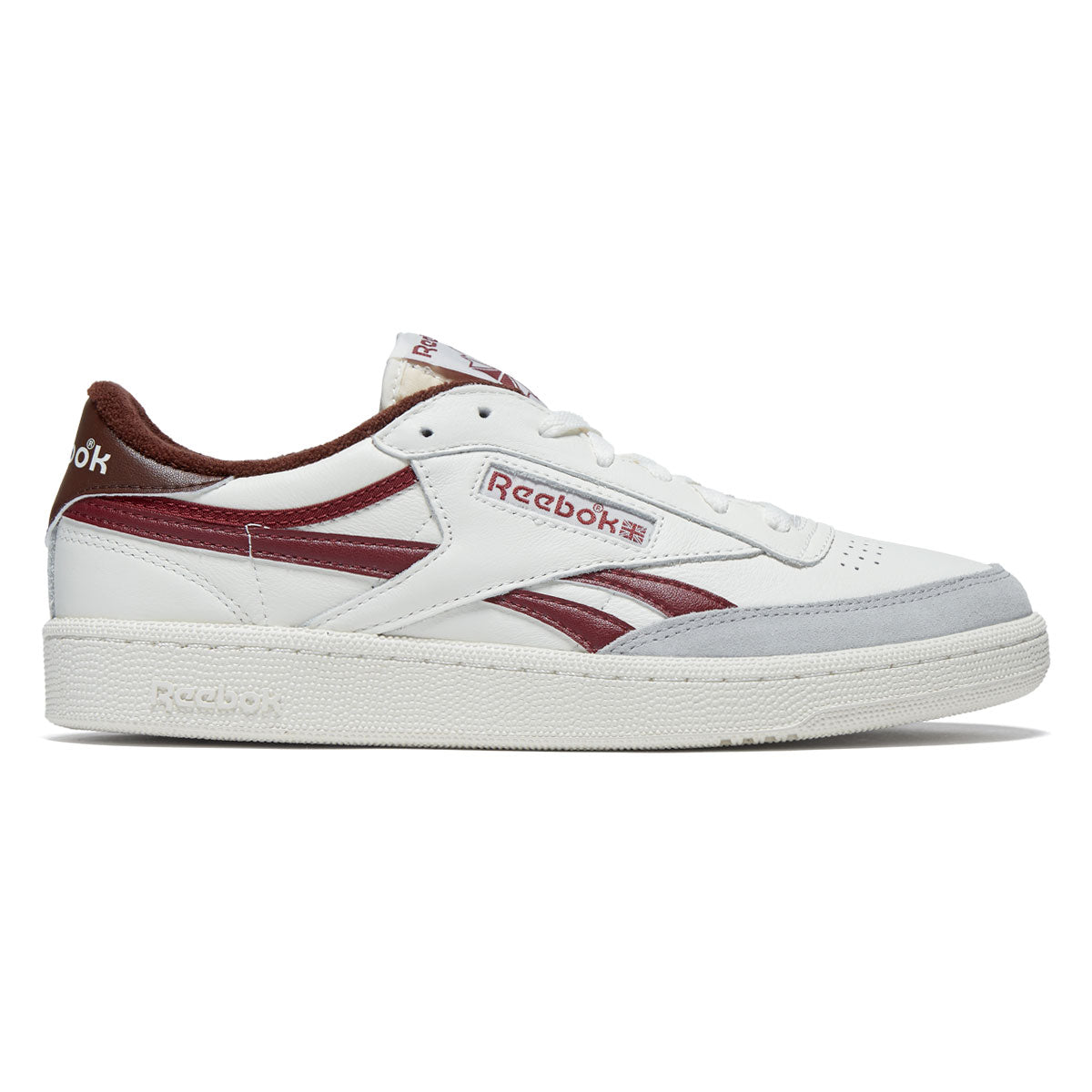 Reebok Club C Revenge Vintage Shoes - Chalk/Burgundy/Grey image 1