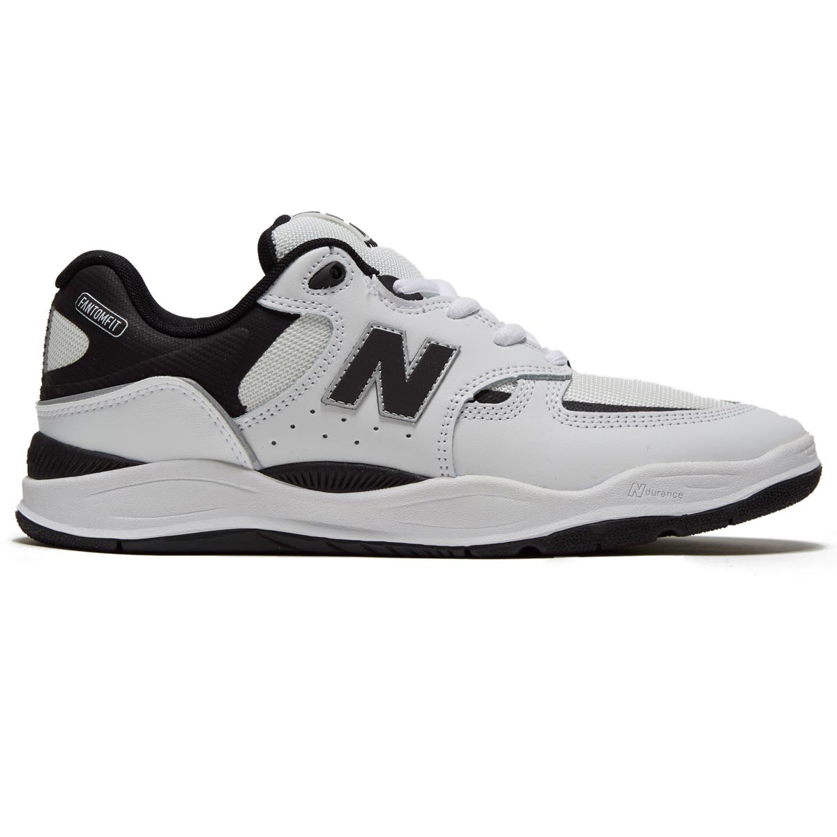 New Balance 1010 Tiago Shoes - White/Black/White image 1