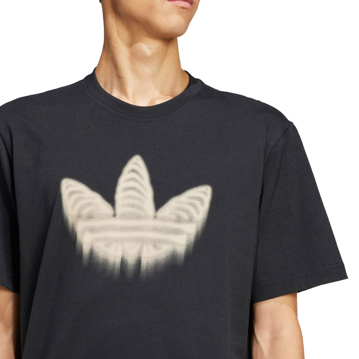 Adidas Skeleton Trefoil T-Shirt - Black image 3