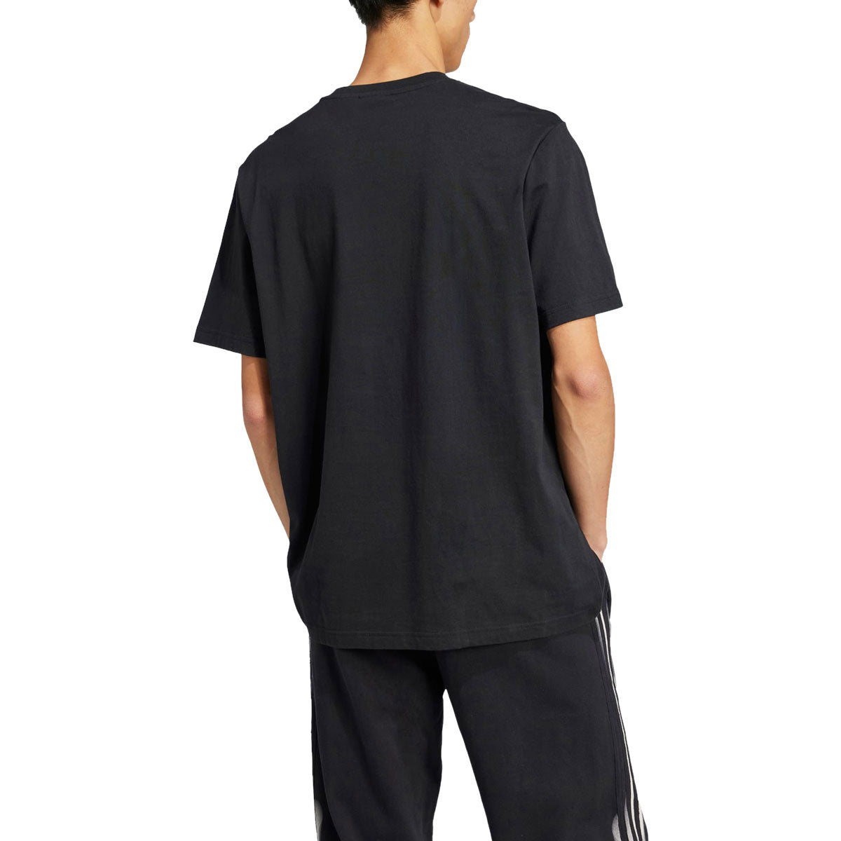 Adidas Skeleton Trefoil T-Shirt - Black image 4