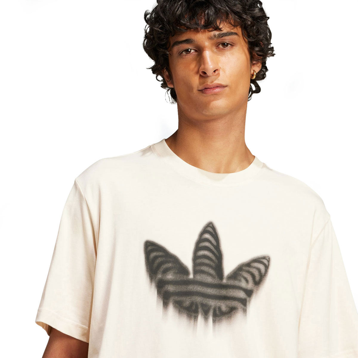 Adidas Skeleton Trefoil T-Shirt - Wonder White image 3