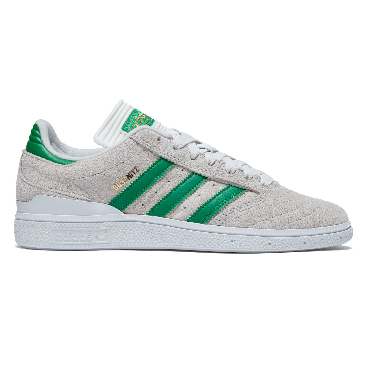 Adidas Busenitz Shoes - Crystal White/Crystal White/Gold Metallic image 1